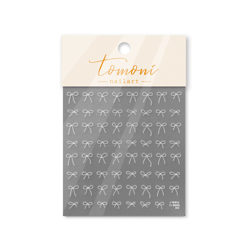Poker Card Suit Collection: "Casino Embossed Poker Suits" – 3D Embossed Nail Sticker