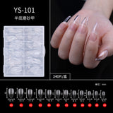 365nails: "Matte Seamless Nail Tips" – Multi-Shape Nail Extensions (YS-101 to YS-176)