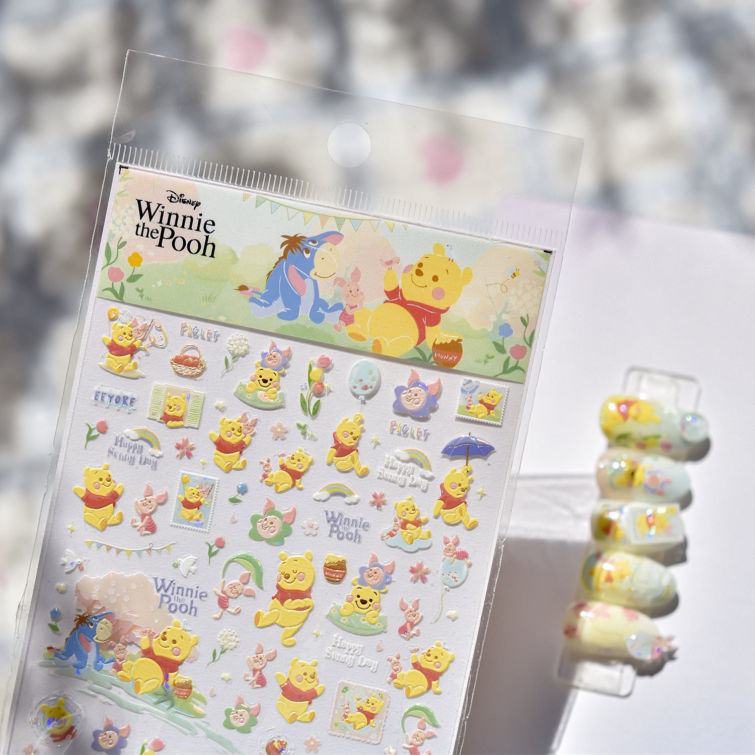 Winnie the Pooh: "Hundred Acre Wood" – 3D Embossed Sticker