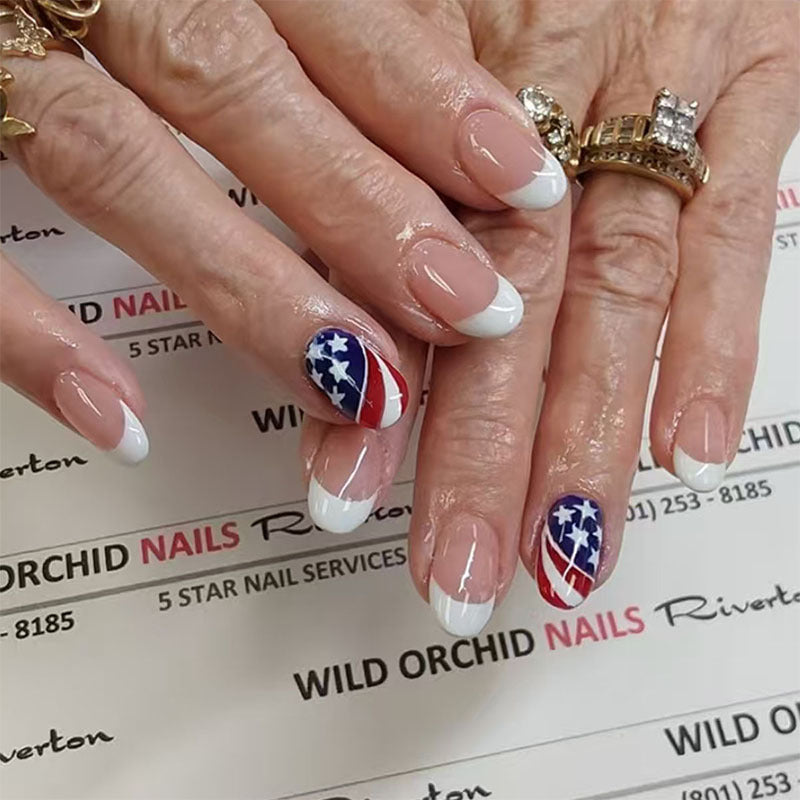 365nails: "Liberty French"