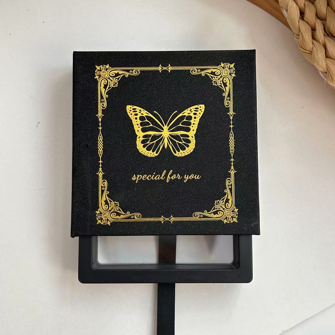 Premium Press‑On Nail Drawer Box – Elegant PE Pull‑Out Packaging Box