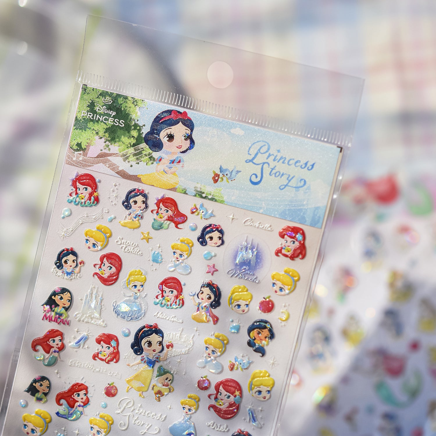 365nails: "Disney Princess Story" – nail art stickers