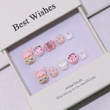 Children's special cute cartoon nail art 3-12 years old girls and children nail art film