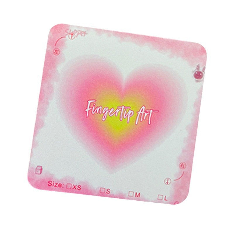 Gradient Pearl Butterfly Press On Nail Display Cards (MOQ=50)