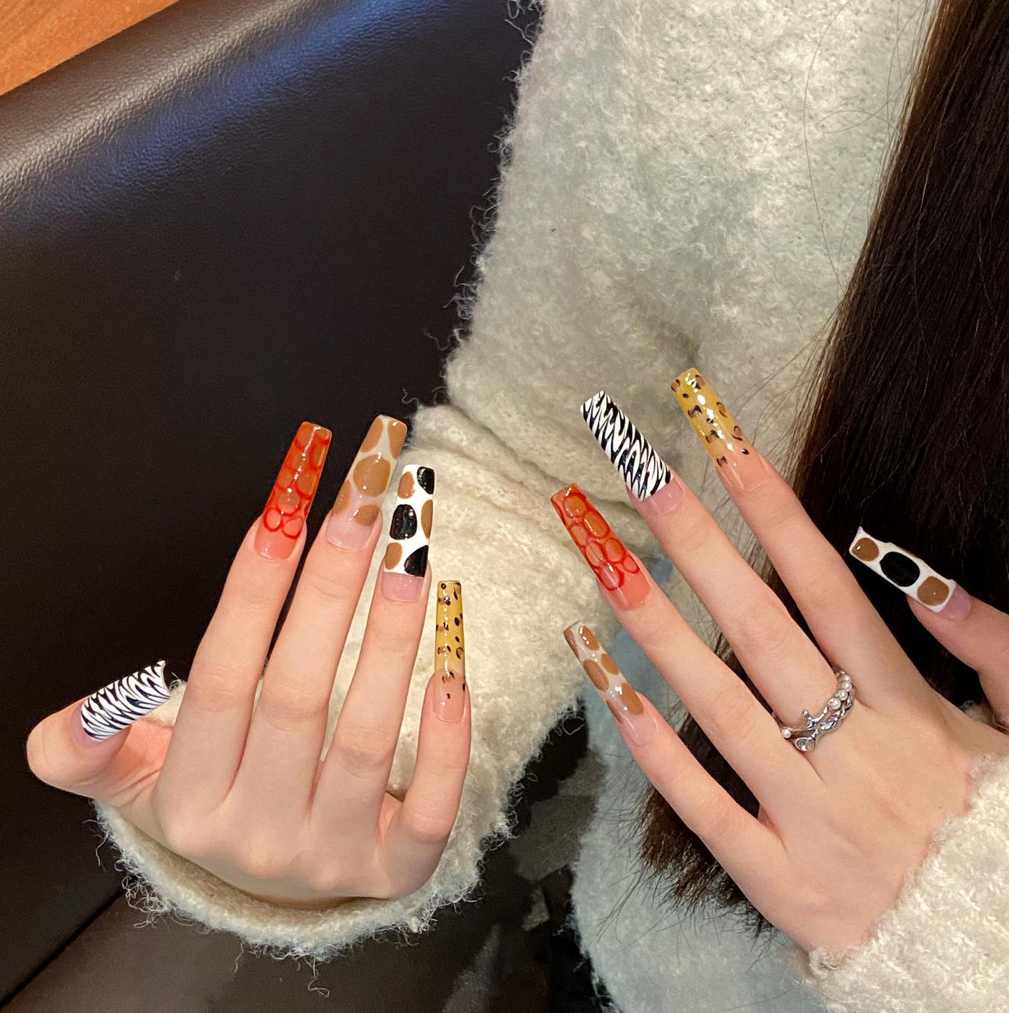 Unhas postiças artesanais puras, unhas postiças, beleza | 365nails