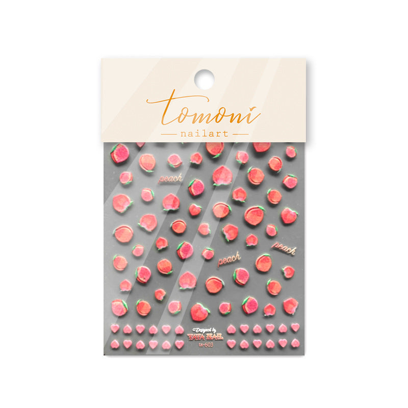 Peach Fizz – Sweet Nail Art Accent Set
