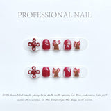 Cute Cartoon Kids Press On Nails Set