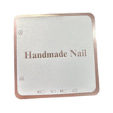 Square Minimal Display Cards for Handmade Press On Nails (MOQ=50)