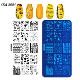 Christmas Nail Stamping Plates – Holiday Pattern Steel Templates for DIY Nail Art (MOQ=3)