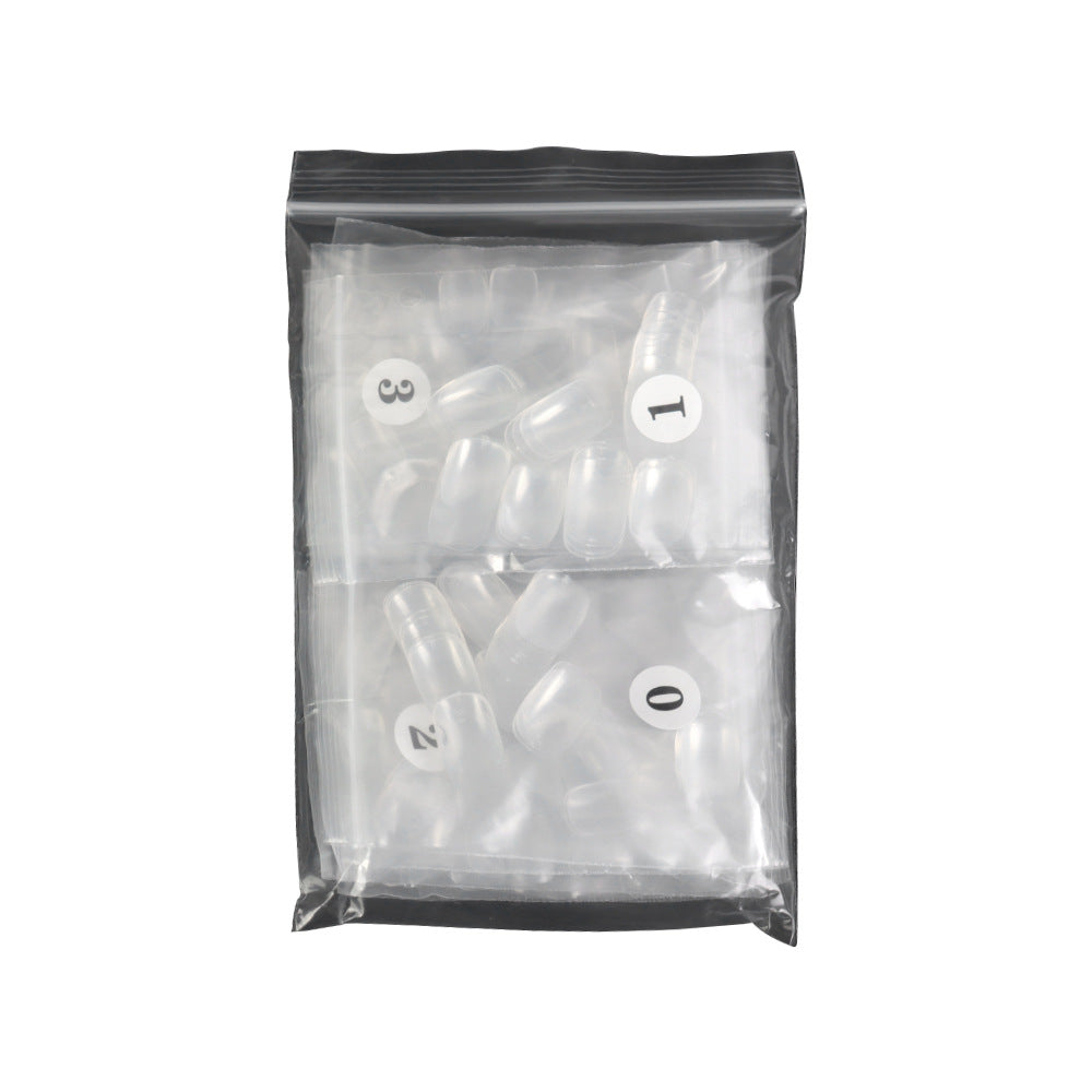 Clear Round Press On Nail Tip Set (MOQ=3)