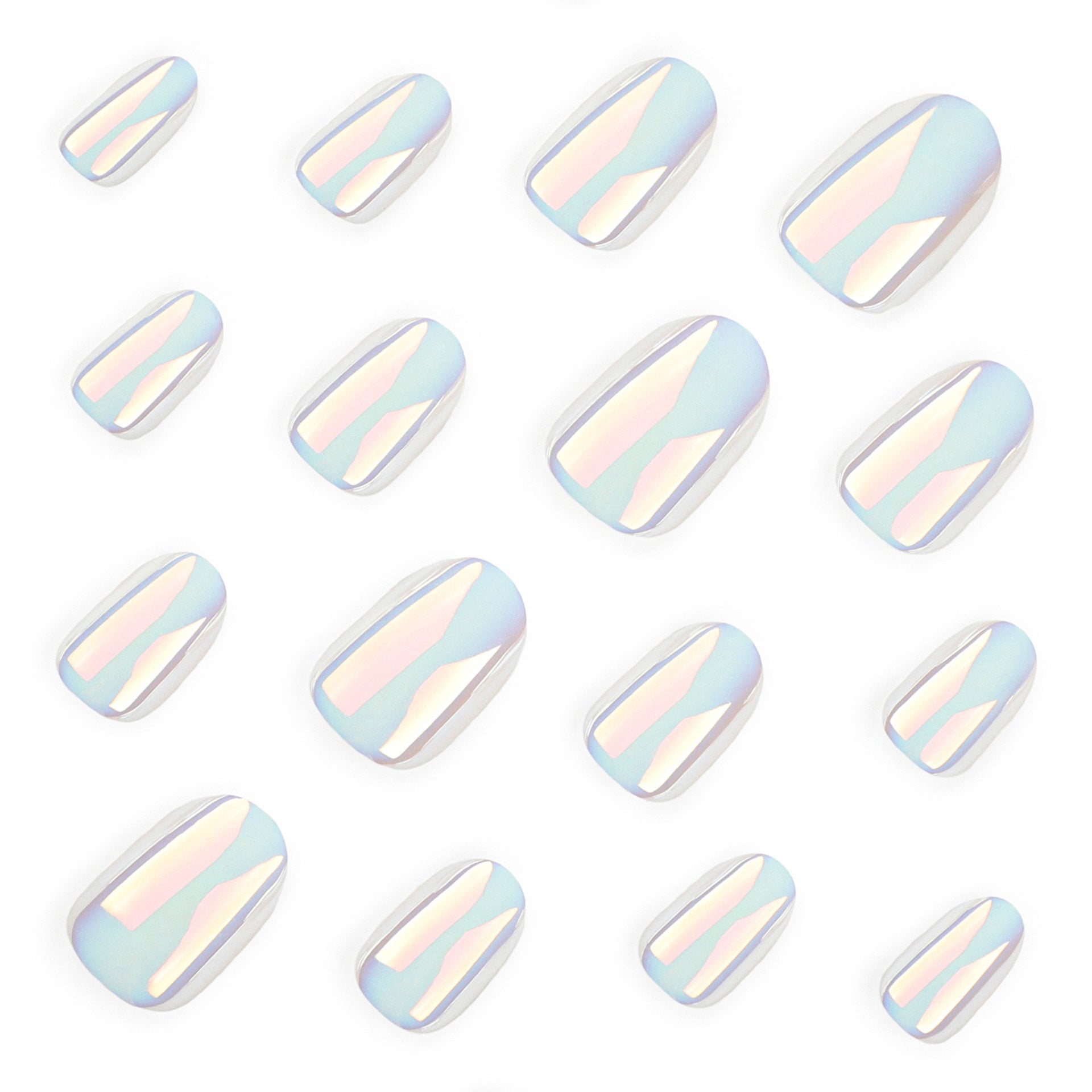 網紅爆款全包白色單色穿戴甲｜熱銷甲片批發｜365nails