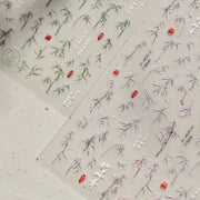 365nails: "Calligraphie bambou gaufrée" – Autocollants pour ongles