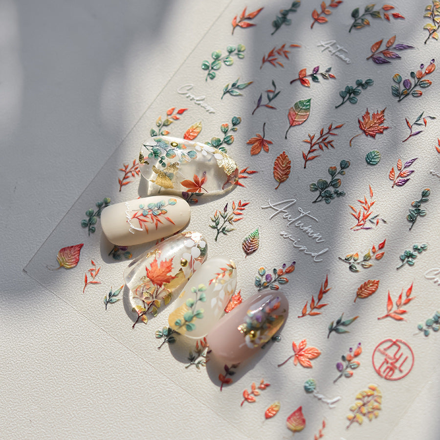 復古花園兔子與洋娃娃：「鄉間花園茶會」 – 5D 浮雕甲貼