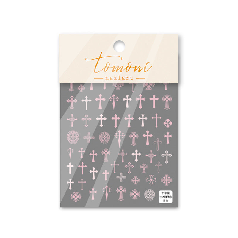 Gothic Crosses – Edgy Nail Art Accent Set