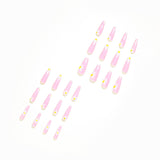 Uñas postizas estilo pastoral, uñas postizas con espejo cruzado, suministro directo, producto de parche para uñas | 365nails