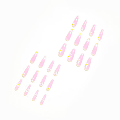 False nail pastoral style false nail  cross mirror direct supply nail patch  product｜365nails