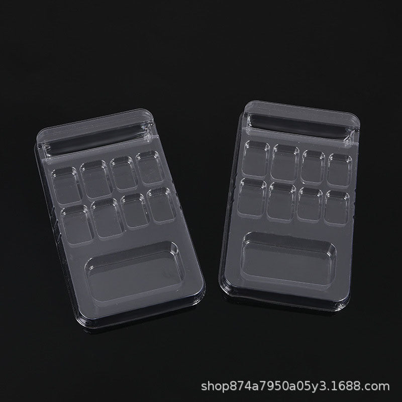 Pastel Window Box Press On Nail Packaging (MOQ=100)