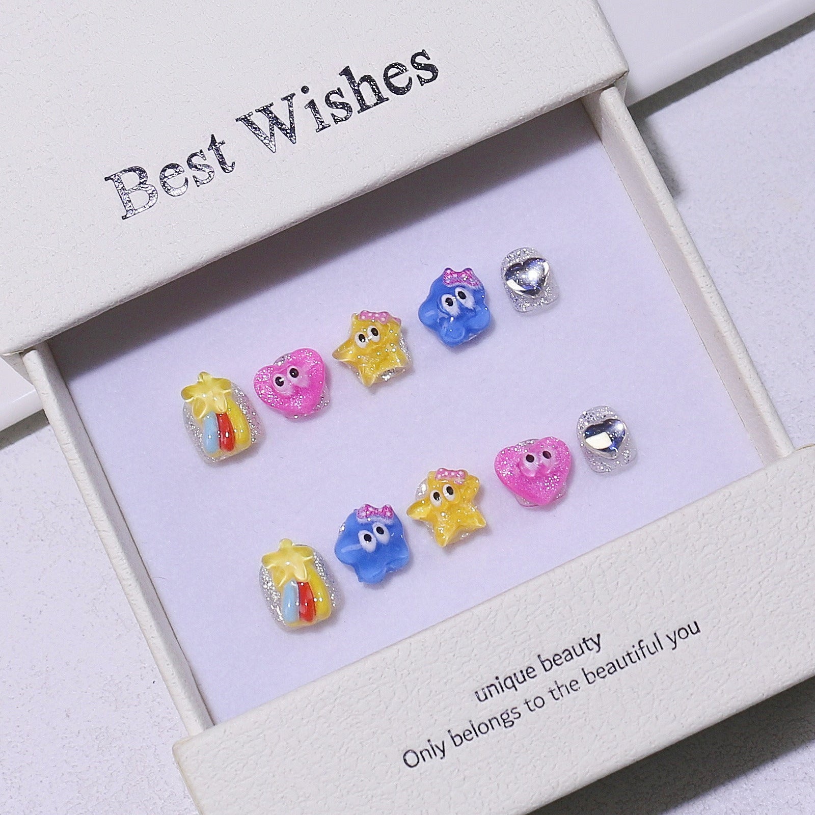 Children's special cute cartoon nail art 3-12 years old girls and children nail art film