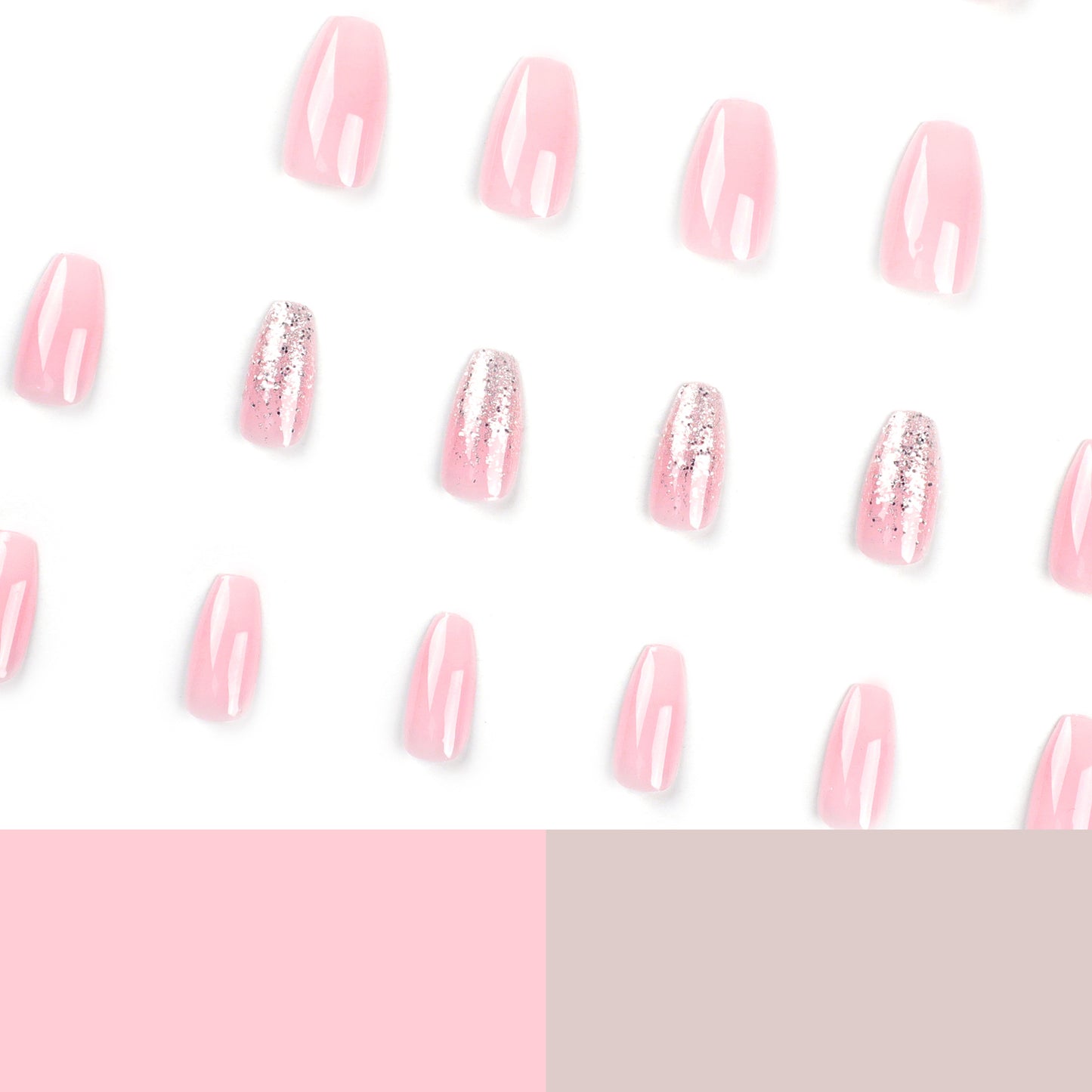 Tabletas para decoración de uñas, polvo para uñas blanco, cambio gradual, brillo, uso al viento, parche para uñas postizas, uñas terminadas, venta al por mayor | 365nails
