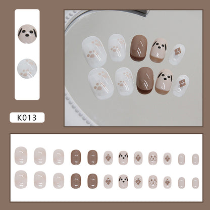 Cute puppy kids nails｜365nails
