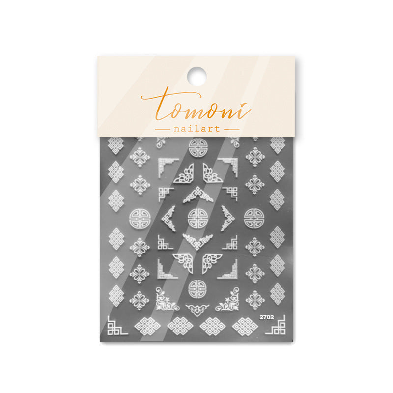 365nails: "Chinese Traditional Pattern" – nail art stickers