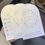 Pink Gradient Cotton Texture Nail Display Card – Elegant Press‑On Nail Packaging Background Card