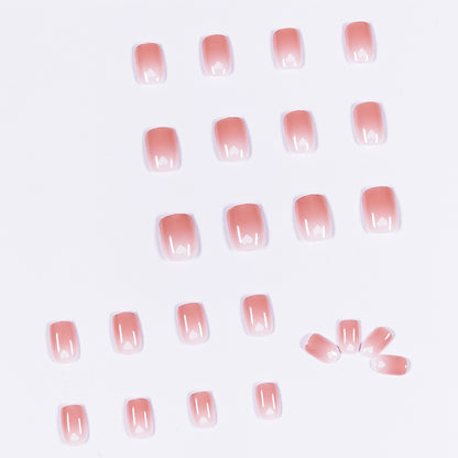 Naked Love Series press-on nails Art Finished Fake Nail Nail Patch Nail Patch Removable Nail Patch Soft Nail｜365nails