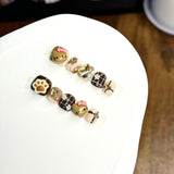 Cute Candy Cartoon Kids Press On Nails Mixed Style Set