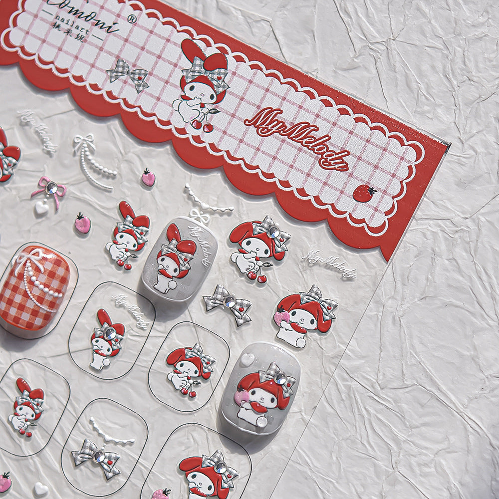 365nails: "甜美 My Melody" – 美甲貼紙