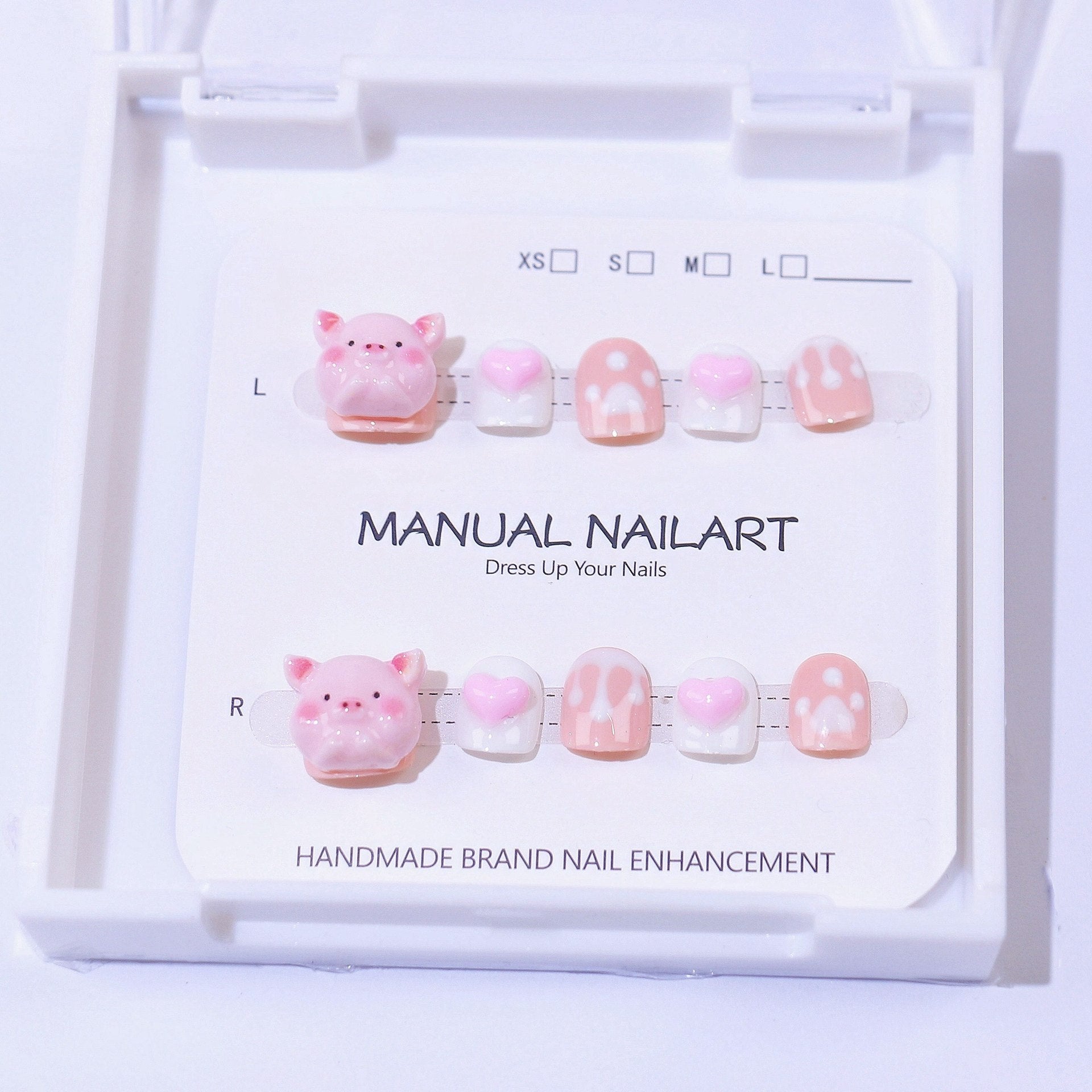 Children's special cute cartoon nail art 3-12 years old girls and children nail art film