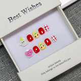 New handmade press-on nails cute cartoon fake nail flakes 3-12 years old