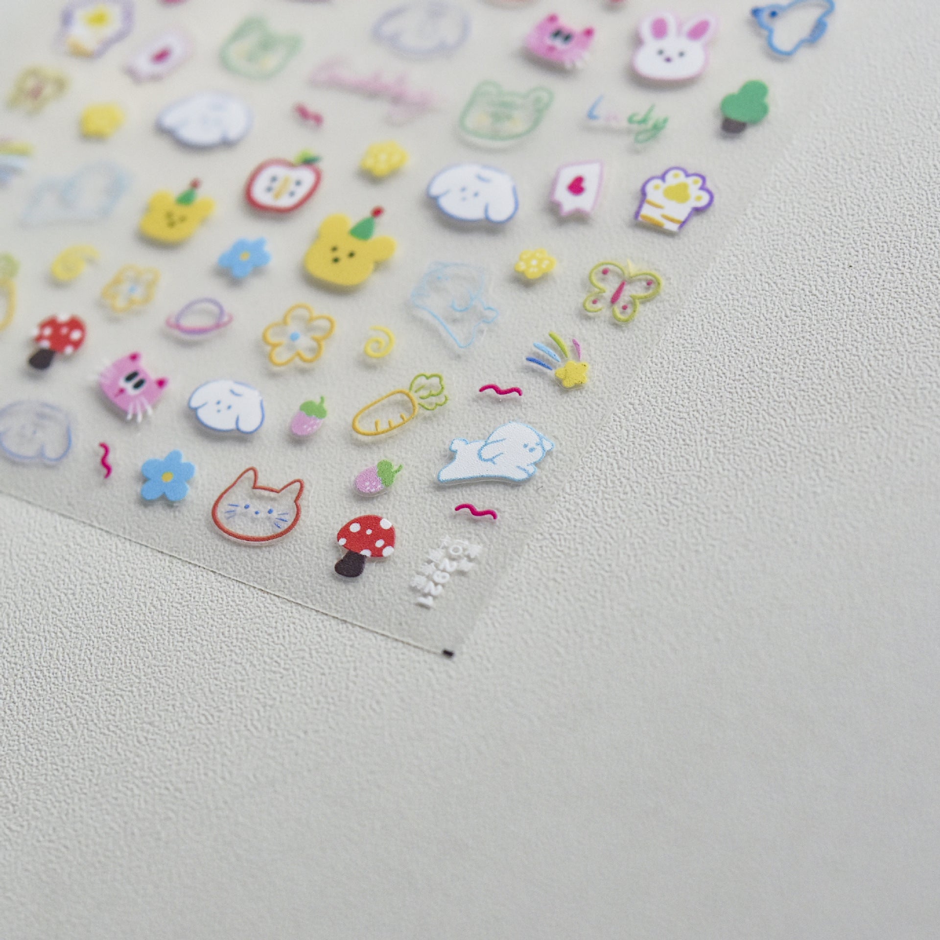 365nails: "Pastel Rainbow Star" – nail art stickers