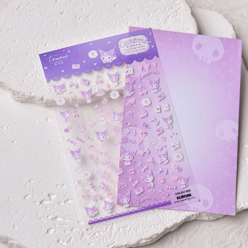 365nails: "Kuromi Sweet Pastel" – nail art stickers