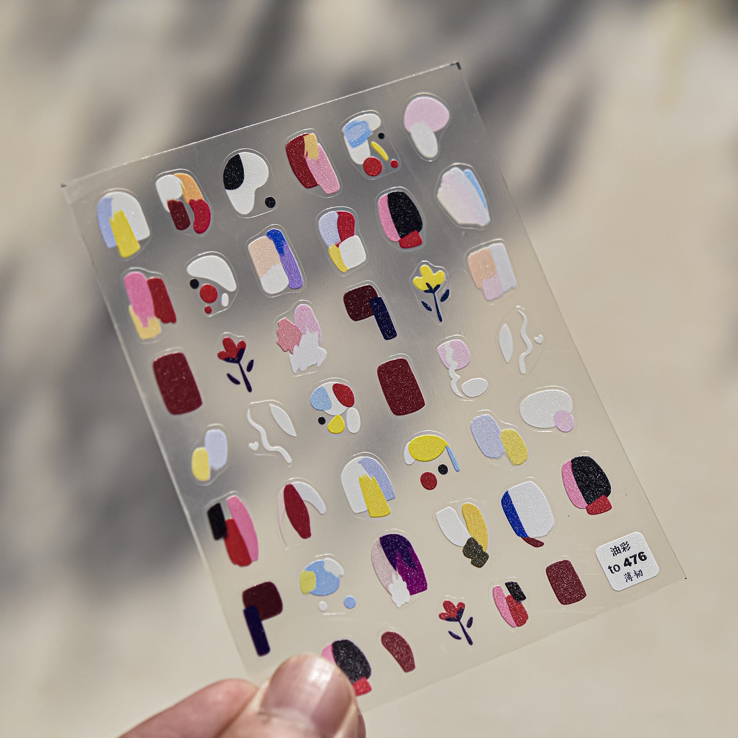 Moschino Big Head Teddy Bear: "Luxury Teddy Crew" – 5D Embossed Nail Sticker