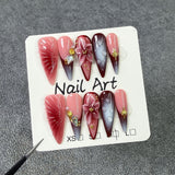 Twilight Orchid Series Press-On Nails