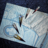 Title Molten Gold Nightberry | Baroque Pearl Art Series Press-On Nails