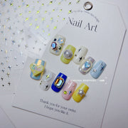 365nails: "holographic silver star sparkle" – Nail Art Stickers