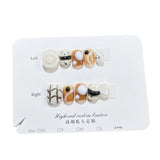 Parche para uñas con efecto caramelo, para otoño e invierno, tridimensional, hecho a mano, para usar｜365nails