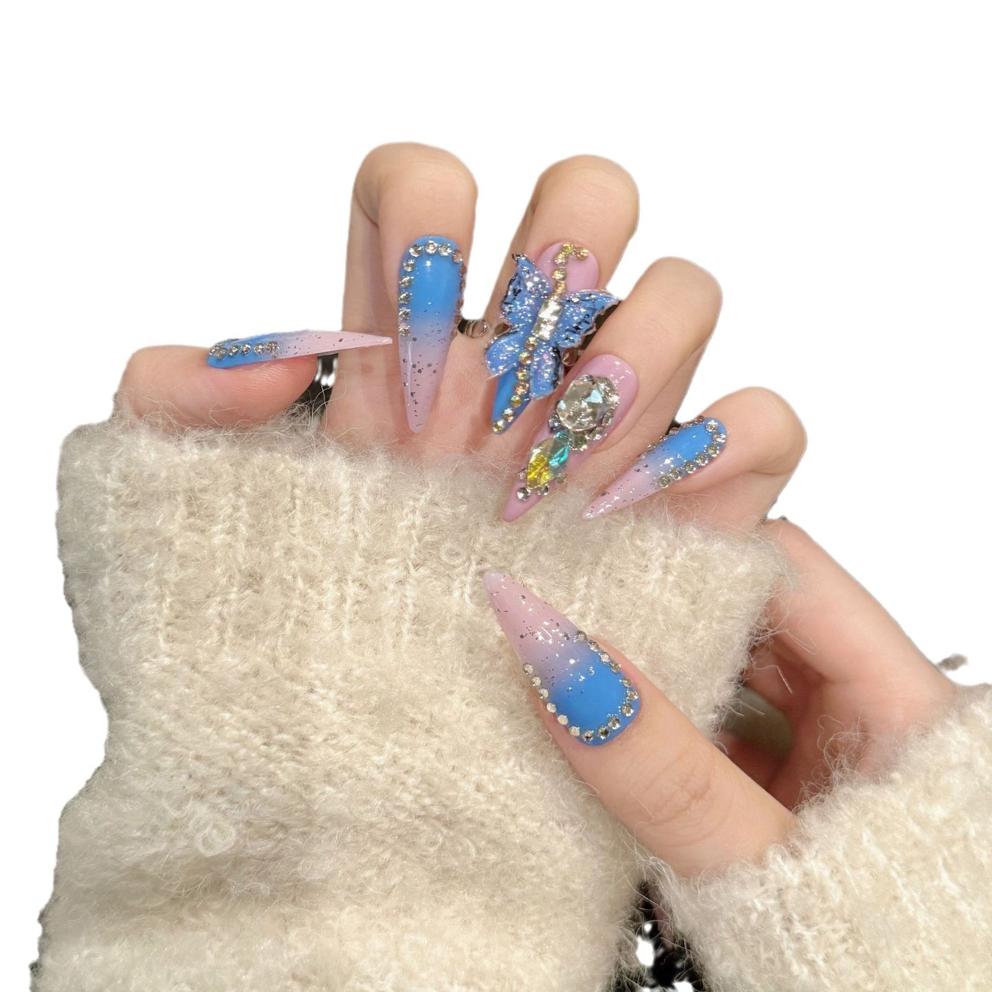 Mine System Long Tip Collection Spice Girls Wear nails Removable Repeated Wear Nails | 365nails