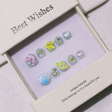 Children's special cute cartoon nail art 3-12 years old girls and children nail art film