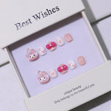 Children's special cute cartoon nail art 3-12 years old girls and children nail art film