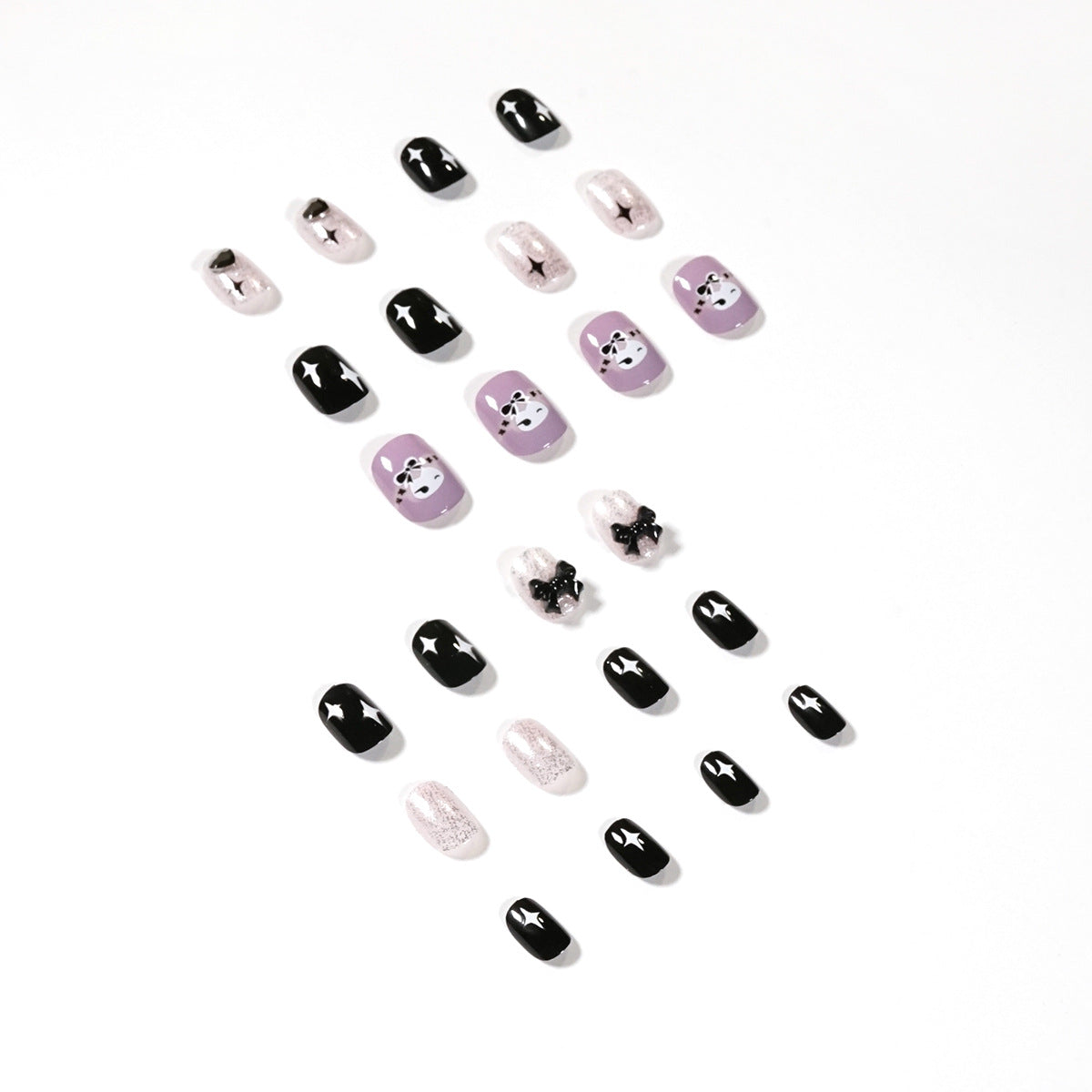 Croxingmang sweet sister Press ons finished , fake nail  , nail  removable nail piece factory sales｜365nails