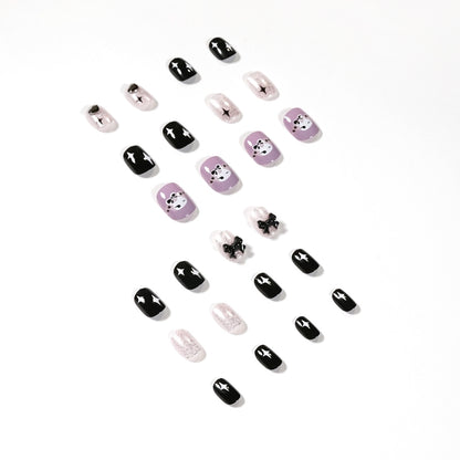 Croxingmang sweet sister Press ons finished , fake nail  , nail  removable nail piece factory sales｜365nails