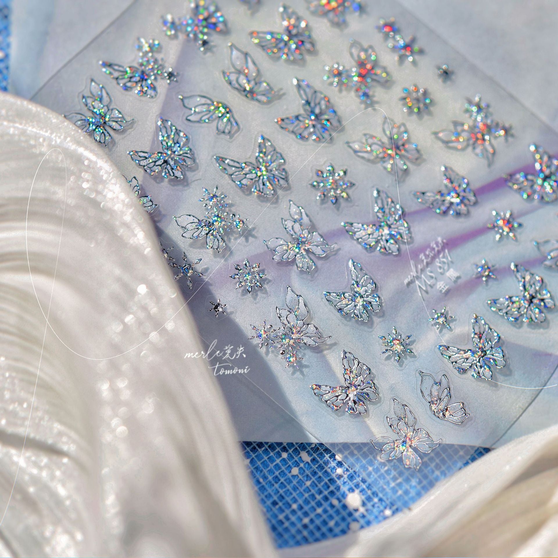 365nails: "Holographic Butterfly" – nail art stickers