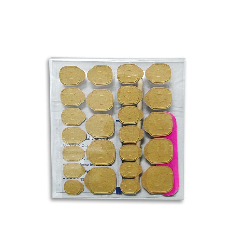 穿戴甲用果凍黏膠貼片與工具組（MOQ=5）