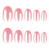 Pink Chrome Mirror Shine Press-On Nails