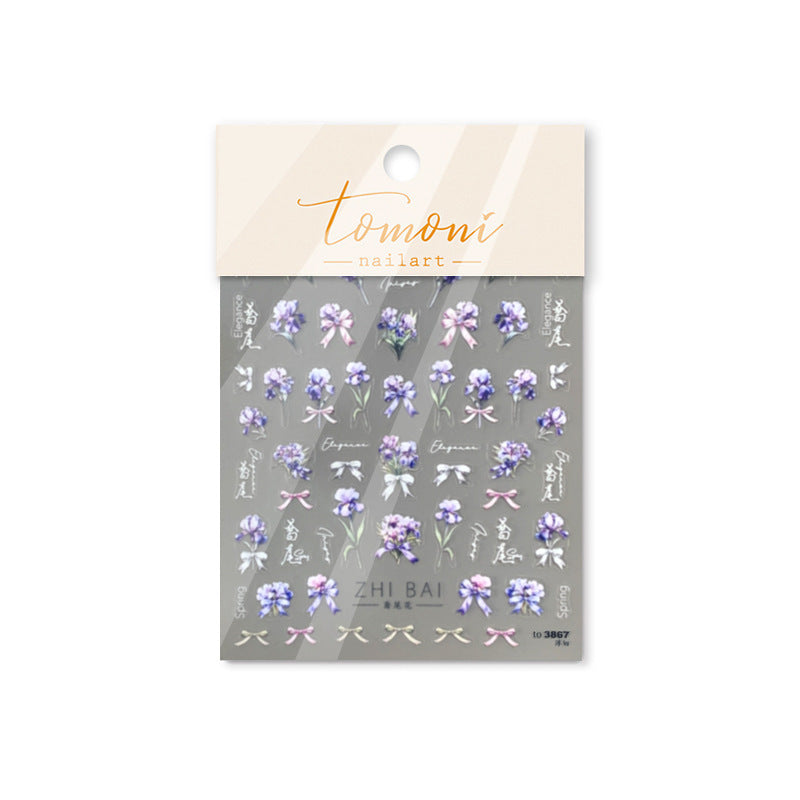 365nails: "Traditional Peach Blossom" – nail art stickers