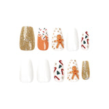 Nova arte de unha de alce de Natal removível, especial para balé, unhas postiças, produtos para unhas, atacado de produtos acabados｜365 unhas