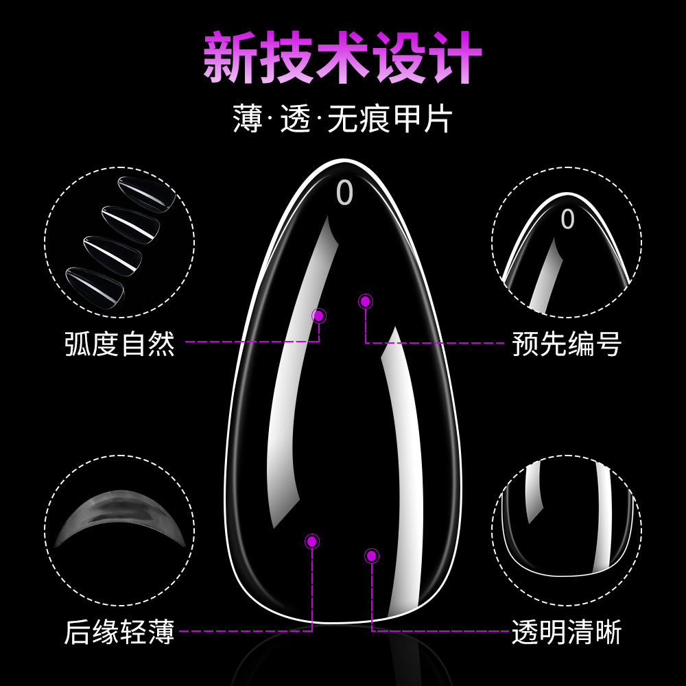 365nails Cross-Border Hot-Selling Clear Nail Tips | Multi-Shape Nail Extension Set