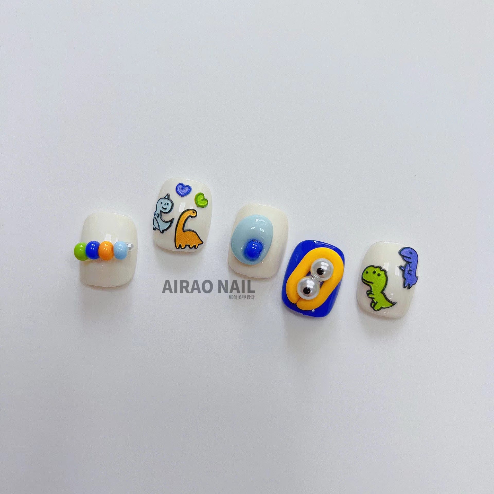 365nails: "Fairy Tale Unicorn Swan Sweet Treat" – nail art stickers